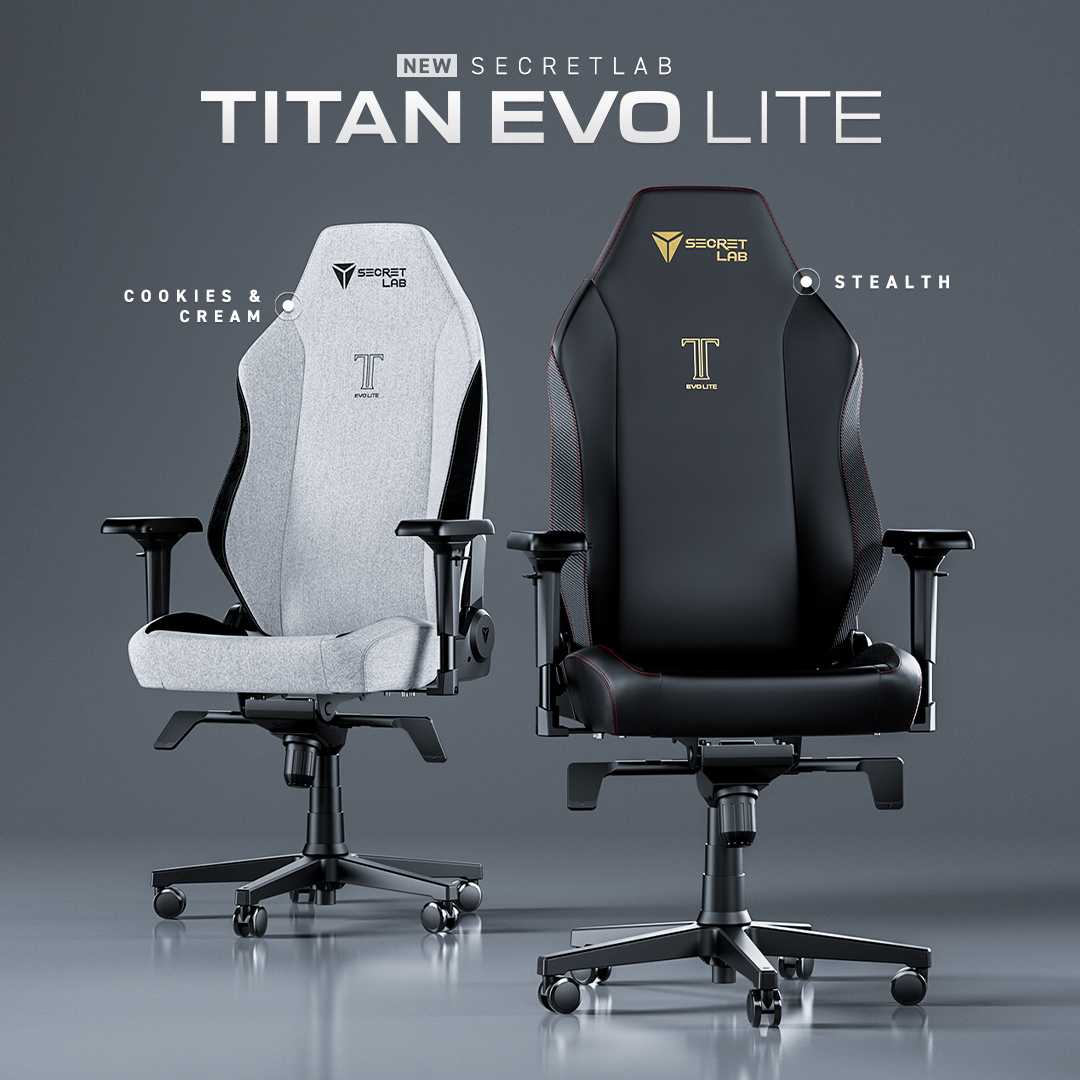Introducing Secretlab TITAN Evo Lite: All the essentials you need